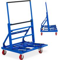 MSW Sandėlio transportavimo vežimėlis skirtas vežti lentas iki 600 kg