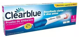 „Clearblue“ nėštumo testas, ankstyvas aptikimas, aiškūs rezultatai, 1 vnt
