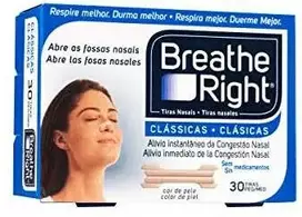 Breathe Right Nosies Juostos Mažos 30 Vienetų
