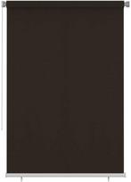 Lauko roletas, 165 (plotis) x 230 (aukštis) cm, rudos spalvos, HDPE