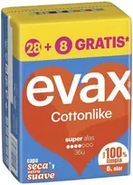 Evax Medvilninės Kompresės Super Alas 36 Vnt.
