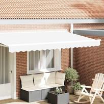Markizės pakraščio pakeitimas Balta 380 x 20 cm Poliesteris