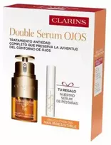 „Clarins“ dvigubo serumo paakių odai rinkinys, 15 ml, 2 vnt.