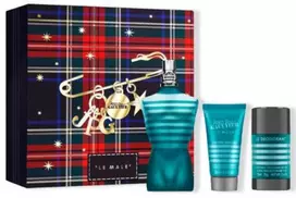 Jean Paul Gaultier Le Male rinkinys vyrams (EDT, 125 ml + balzamas po skutimosi, 50 ml + pieštukinis dezodorantas, 75 ml)