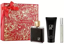 Carolina Herrera Ch Men Eau De Toilette Purškiklis, 100 ml Set 3 Pieces