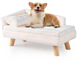 Promotions Šuns sofa-lova, 71x43x40 cm, balta