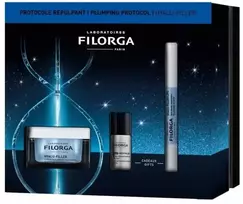 Filorga Hyalu-Filler drėkinamasis putlinantis kremas, 50 ml rinkinys, 3 dalys