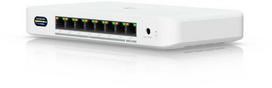 Šakotuvas Ubiquiti belaidžio įrenginio tilto komutatorius BE10000 2x2 vidinis 1x 10GbE 7x 25GbE 8x PoE UniFi UDBSwitch