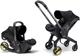 Automobilinė kėdutė - vežimėlis Doona i, 0-13 kg, Nitro Juodas