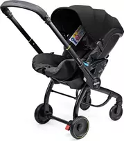 Automobilinė kėdutė - vežimėlis Doona X, 0-13 kg, Nitro Juodas