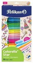 Pelikan Flomasteriai COLORELLA Star 50sp