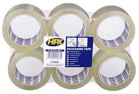HPX lipni juosta permatoma 50mm x 66m (6 rulonai)