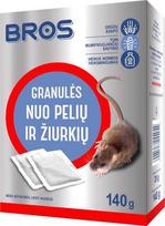 BROS Granulės nuo pelių ir žiurkių 140g