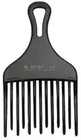 Eurostil Peine Ahuecador Doble Pua Grande Negro Negro 1un