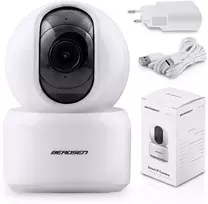 IP kamera, 3MP, besisukantis kūdikių monitorius, Berdsen BD-940, balta