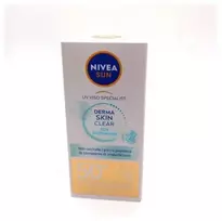 Nivea Sun Facial Uv Crema Solar Niacinamide Piel Clara Sfp50, 40 ml
