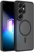 Dėklas 3MK Misty MagCase do Samsung Galaxy S26 Ultra juoda