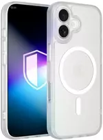 3Mk Baltas dėklas iPhone 17 su MagSafe