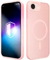 Dėklas 3MK Misty MagCase do Apple iPhone 16e / 17e rožinis