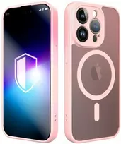 3mk Misty MagCase dėklas iPhone 15 Pro Max telefonui, rožinis