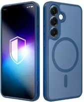 Dėklas 3MK Misty MagCase do Samsung Galaxy S25 niebieki