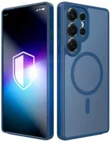 Dėklas 3MK Misty MagCase do Samsung Galaxy S25 Ultra mėlyna