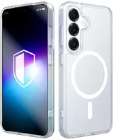 Dėklas 3MK Misty MagCase do Samsung Galaxy S25 balta