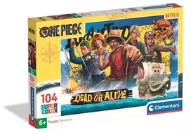 Clementoni CLE puzzle 104 One Piece Netflix 28105