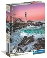 Clementoni CLE dėlionė 1000 Pirmasis sniegas Portland Head mieste 37105