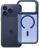 Dėklas Case for iPhone 18 Pro Max / 17 Pro Max Forcell F-Protect Shadow Stand Premium compatible with MagSafe navy mėlynas