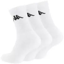 KAPPA® baltos vyriškos sportinės kojinės, 3 poros