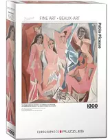 Dėlionė Avinjono damos (The Young Ladies of Avignon arba Les Demoiselles d’Avignon), Pablo Ruiz Picasso 1000