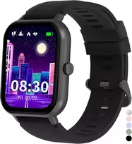 JUBUNRER vaikiškas išmanusis laikrodis IP68, Bluetooth, AMOLED 1,37 colio, pulsas, žingsniamatis