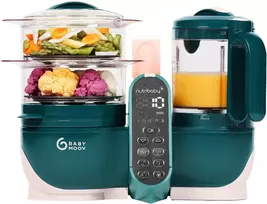 Babymoov daugiafunkcis garintuvas ir trintuvas Nutribaby+ 2,2 l, 500 W, žalios opalinės spalvos