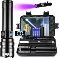 BEYSTE LED prožektorius, 30 W, IPX6 atsparus vandeniui, LCD ekranas, USB įkrovimas, BEYSTE-A15