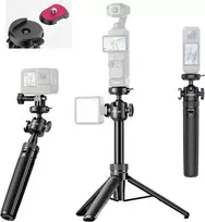 Ulanzi fotoaparato trikojis MT90 CKA 2 viename su greitu atlaisvinimu, 62 cm, 1,5kg keliamoji galia, galvutė 360°