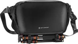 K&F Concept fotoaparato kuprinė, 12 l, poliesteris, vandeniui atspari, juoda, KF13.177
