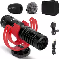 Movo išorinis vaizdo mikrofonas VXR10-PRO su Rycote amortizatoriumi, superkardioidinis, 3,5 mm jungtis