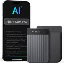 Plaud skaitmeninis diktofonas AI, 64GB, Bluetooth, 50 val. įrašymo, Note Pro