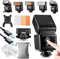 Godox iT32 TTL mini blykstė su X5-F siųstuvu, HSS 1/8000s, belaidė 2.4G, Fujifilm
