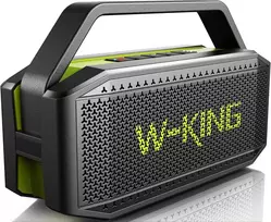 W-KING nešiojama Bluetooth garso kolonėlė 60 W IPX6 atspari vandeniui, stereofoninis garsas, 40 h veikimo su NFC, AUX, TF, mikrofonas, D9-1