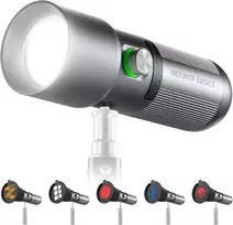 NEEWER LED fotografijos lempa 10 W, 7500 mAh, 4 spalvų režimai, USB-C įkrovimas, FL10