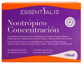 Heel Essentialis Nootropic Focus 30 Capsules