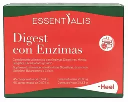 Heel Essentialis Digest With Enzymes 45 Tablets