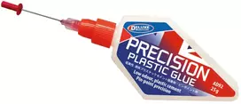 Deluxe Materials preciziniai plastiko klijai