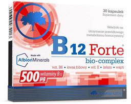 Olimp Maisto papildas B12 Forte Bio-Complex 30 kapsulių