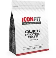 Greito paruošimo baltymų avižos ICONFIT juodųjų serbentų, 1kg