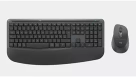 Klaviatūra „Logitech Signature Comfort Plus MK880“ grafito pelės ir klaviatūros derinys, „Bluetooth“, pritaikomas naudojant „Logi Options+“