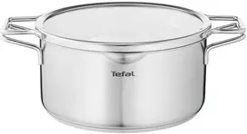Tefal Nordica kattila 24 cm / 4,8 L, ruostumaton teräs