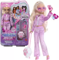 Mattel Barbie Dream Besties Rinkinys Barbie Malibu Lėlė modowa Weekend Getaway + priedai